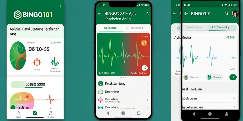 Tampilan antarmuka BINGO101 yang informatif dan user-friendly.