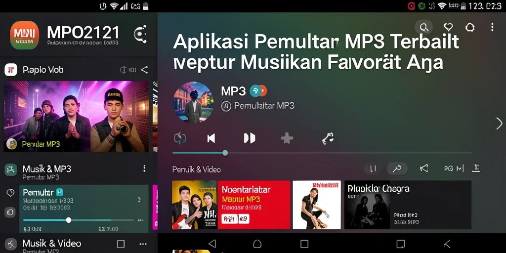 Antarmuka MPO2121 yang sederhana dan fungsional.