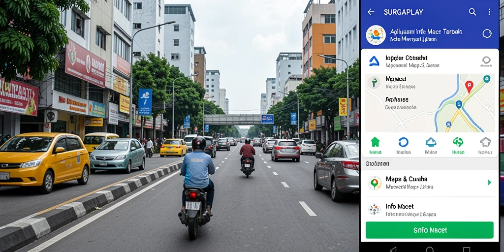Tampilan antarmuka SURGAPLAY yang informatif dan interaktif.