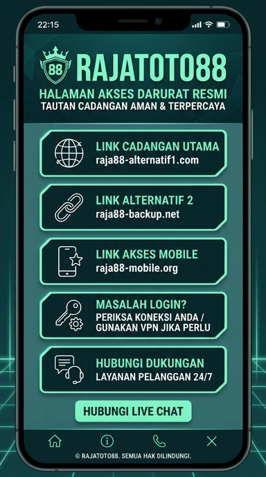 Tampilan link alternatif rajatoto88