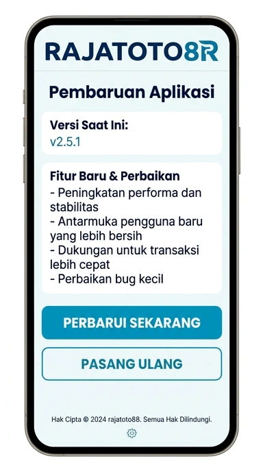 Tampilan riwayat versi rajatoto88